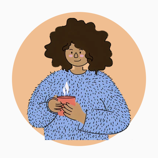 Illustration depicting one character.
